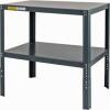 DESCRIPTION: (1) WORKBENCH BRAND/MODEL: WORKSMART #WS-MH-WKBN-139 INFORMATION: GRAY, STEEL SIZE: 48"W X 30" D X 33" H RETAIL$: $272.39 EA QTY: 1