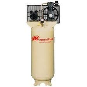 DESCRIPTION: (1) INDUSTRIAL AIR COMPRESSOR BRAND/MODEL: INGERSOLL RAND #4YW09 INFORMATION: 3 HP, 1 STAGE, VERTICAL, 60 GAL TANK, 10.3 CFM, 240V AC RET