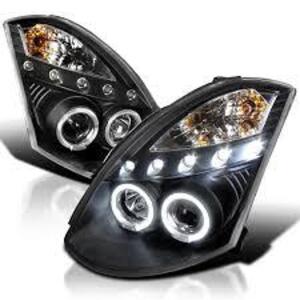 DESCRIPTION: (2) HEAD LIGHTS BRAND/MODEL: INFINITI #G35 INFORMATION: 2D PRO RETAIL$: $247.44 EA QTY: 2