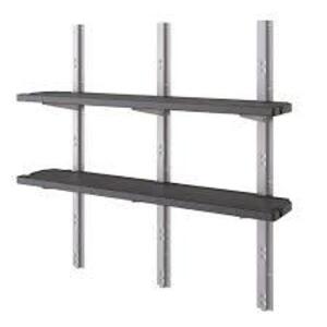 DESCRIPTION: (3) SHED SHELF KIT BRAND/MODEL: SUNCAST #BMSA1S SIZE: 22 CU.FT RETAIL$: $16.99 EA QTY: 3