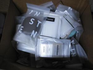 DESCRIPTION: (1) BOX OF MISC PHONE ACCESSORIES BRAND/MODEL: INSTEN INFORMATION: MANY, SEE INSPECTION RETAIL$: $50.00 TOTAL QTY: 1