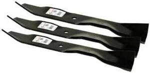 DESCRIPTION: (3) MISC LAWNMOWER BLADES QTY: 3