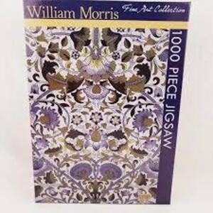 DESCRIPTION: (1) JIGSAW BRAND/MODEL: WILLIAM MORRIS INFORMATION: FINE ART COLLECTION SIZE: 1000 PIECE RETAIL$: $25.00 EA QTY: 1