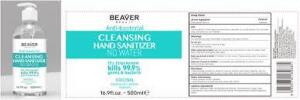 DESCRIPTION: (1) CASE OF (24) ANTI-BACTERIAL CLEANSING HAND GEL BRAND/MODEL: BEAVER #BV-OTC-50001 SIZE: 500 ML RETAIL$: $178.25 EA QTY: 1