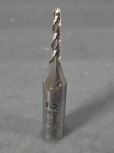 DESCRIPTION: (1) HSS BALL END TAPERED END MILL BRAND/MODEL: MADE IN USA BL-103 SIZE: 3/32" SM END IA RETAIL$: $44.11 QTY: 1