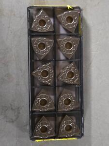 DESCRIPTION: (20) CARBIDE TURNING INSERTS BRAND/MODEL: SANDVIK COROMANT WNMG431-WF 3225 RETAIL$: $486.00 QTY: 20