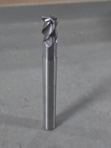 DESCRIPTION: (1) CARBIDE CORNER RADIUS END MILL BRAND/MODEL: GWS 310819 SIZE: 3/8" DIA 1/2" LOC RETAIL$: $64.35 QTY: 1