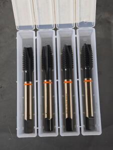 DESCRIPTION: (10) HSS SPIRAL POINTTAPS BRAND/MODEL: SOWA 124937 SIZE: 7/16:" -14 UNC RETAIL$: $267.90 QTY: 10