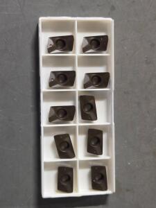 DESCRIPTION: (10) CARBIDE MILLING INSERTS BRAND/MODEL: SECO XOMX120408TR-MD13 MK1500 RETAIL$: $242.00 QTY: 10