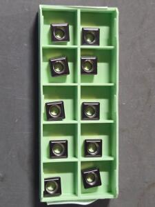 DESCRIPTION: (20) SCMT CARBIDE MILLING INSERTS BRAND/MODEL: WALTER SCMT09T308-PS5 RETAIL$: $465.00 QTY: 20