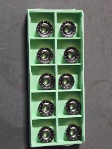 DESCRIPTION: (10) CARBIDE TURNING INSERTS BRAND/MODEL: WALTER RCMT1204M0 PM5 RETAIL$: $270.40 QTY: 10