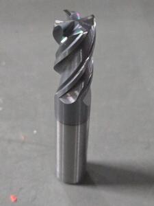 DESCRIPTION: (2) CARBIDE CORNER RADIUS END MILLS BRAND/MODEL: GORILLA GM12RH4 SIZE: 1/2" DIA 0.03" RAD RETAIL$: $174.04 QTY: 2