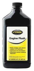 DESCRIPTION: (6) BOTTLES OF ENGINE FLUSH BRAND/MODEL: PYROIL #PYEF30 INFORMATION: ENGINE FLUSH SIZE: 30 OZ BOTTLES RETAIL$: $23.80 EA QTY: 6