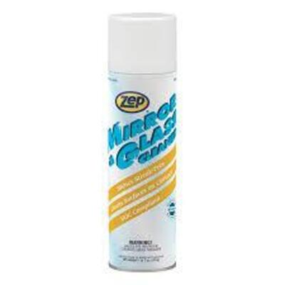 DESCRIPTION: (2) GLASS CLEANER BRAND/MODEL: ZEP #449U67 SIZE: 18 OZ RETAIL$: $10.00 EA QTY: 2