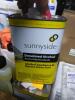 DESCRIPTION: (4) DENATURED ALCOHOL BRAND/MODEL: SUNNYSIDE #20K854 SIZE: 1 GALLON RETAIL$: $22.14 EA QTY: 4 - 3