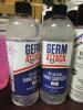 DESCRIPTION: (6) ALCOHOL HAND SANITIZER BRAND/MODEL: GERM ATTACK SIZE: 16 OZ RETAIL$: $8.25 EA QTY: 6 - 3