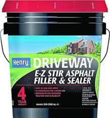 DESCRIPTION: (1) E-Z STIR ASPHALT FILLER AND SEALER BRAND/MODEL: HENRY SIZE: 5 GALLON RETAIL$: $50.00 EA QTY: 1