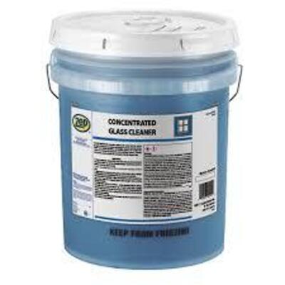 DESCRIPTION: (1) CONCENTRATED GLASS CLEANER BRAND/MODEL: ZEP SIZE: 5 GALLON RETAIL$: $105.95 EA QTY: 1