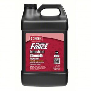 DESCRIPTION: (1) INDUSTRIAL STRENGTH DEGREASER BRAND/MODEL: CRC HYDRO FORCE #3EED1 SIZE: 1 GALLON RETAIL$: $65.50 EA QTY: 1