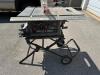 PORTER CABLE JOBSITE TABLE SAW - 13