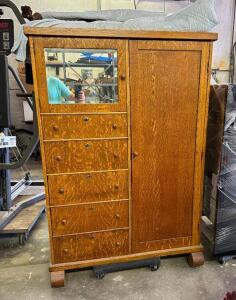 SOLID WOOD WARDROBE