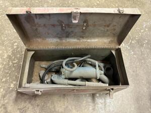 METAL TOOLBOX WITH CONTENTS