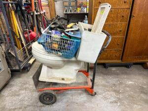 CART WITH CONTENTS