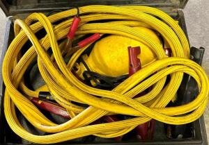 JUMPER CABLES AND WORK LIGHT