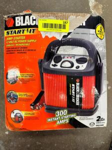 BLACK AND DECKER JUMPSTART BOX