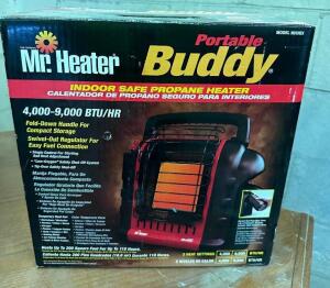 MR.BUDDY HEATER W/ EXTRA PROPANE