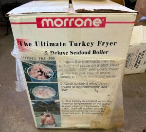 TURKEY FRYER & DELUXE SEAFOOD BROILER