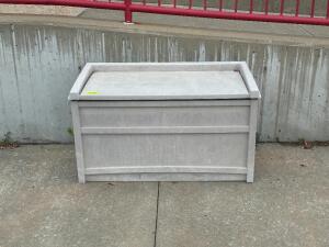 OUTDOOR CABINET WITH CONTENTS