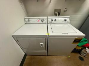 WASHER AND DRYER SET UP