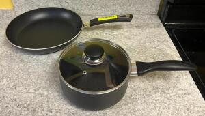 FRYING PAN AND POT WITH LID