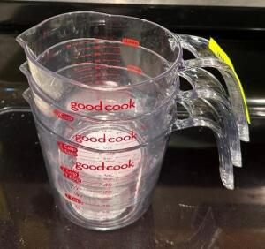 (3) MEASURING CUPS