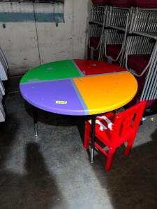 KIDS 3FT ROUND TABLE