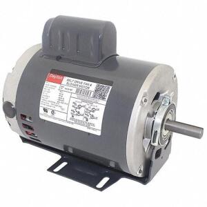 BELT DRIVE MOTOR, 1 HP, CAPACITOR-START, NAMEPLATE RPM 1,725, NO. OF SPEEDS 1