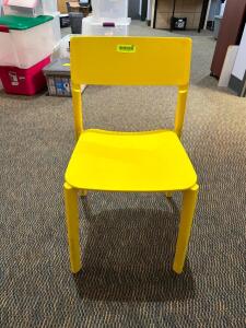 (8)- YELLOW CHAIRS