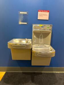 ELKAY DRINKING FOUNTAINS WITH BOTTLE FILLER