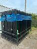 200' OF GALVANIZED STEEL FENCING - 2