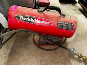 DESCRIPTION REDDY HEATER 30,000 BTU TORPEDO HEATER QTY 1