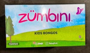 (8) - CT. BOX OF ZUMBINI KID BONGOS