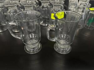DESCRIPTION (16) IRISH COFFEE MUGS THIS LOT IS: SOLD BY THE PIECE LOCATION BAR QTY 16