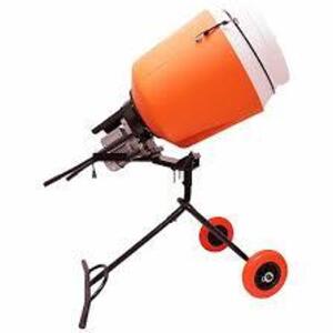 DESCRIPTION: (1) CORDED CONCRETE MIXERBRAND/MODEL: KUSHLAN PRODUCTS #2DCL5INFORMATION: ORANGE, 120V, 3/4 HP, 6 A, 28 RPMRETAIL$: $1009.75 EAQTY: 1