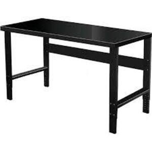 DESCRIPTION: (1) ADJUSTABLE LEG WORKBENCH BRAND/MODEL: HALLOWELL #HWB-BL-ADJ-30ME/1 INFORMATION: BLACK, MUST COME INSPECT SIZE: 36" X 30" X 28 1/4" -