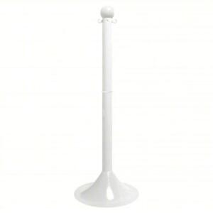 DESCRIPTION: (1) LIGHT DUTY STANCHION BRAND/MODEL: PRODUCT NUMBER #52YA61 INFORMATION: WHITE, POLYETHYLENE SIZE: 41" RETAIL$: $56.77 EA QTY: 1