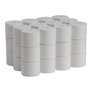 TOILET PAPER ROLL, COMPACT(R), CORELESS, 2 PLY, 1/2 IN CORE DIA., PK 36