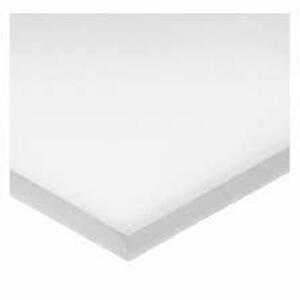 DESCRIPTION: (2) PLASTIC SHEET WHITE DELRIN ACETAL BRAND/MODEL: USA SEALING #60RZ96 SIZE: 2" X 12" W X 24" L RETAIL$: $1027.63 EA QTY: 2