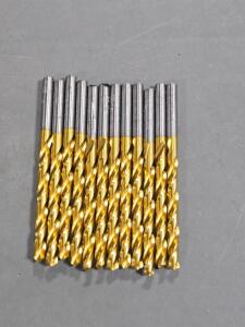 DESCRIPTION: (12) HSS JOBBER DRILL BITS BRAND/MODEL: TITAN CD47605 SIZE: LETTER E RETAIL$: $72.60 QTY: 12