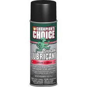 DESCRIPTION: (6) SILICONE LUBRICANT BRAND/MODEL: CHAMPION'S CHOICE SIZE: 11 OZ RETAIL$: $8.91 EA QTY: 6